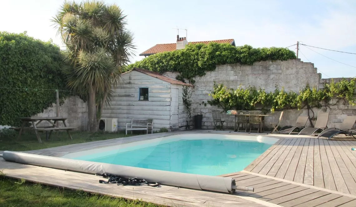 Anglet limite Biarritz quartier du golf maison de plain pied 4 chambres de 130 m² H avec piscine