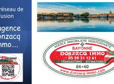 Le réseau de diffusion de chez Donzacq Immo, l’agence familiale et indépendante.