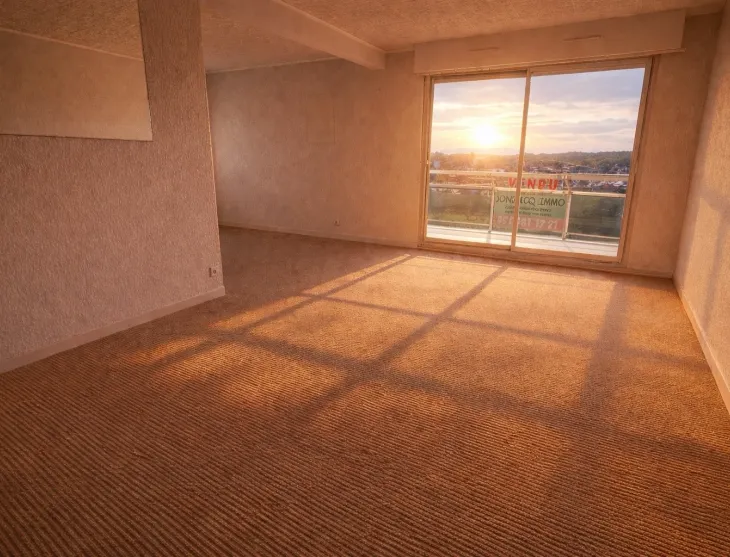 Anglet Bab² - Dernier étage et vue panoramique au sud pour ce type 4 de 101 m² H, double séjour de 33 m², 2 chambres, cuisine indépendante + loggia. Cave. Possibilité de garage en +.
