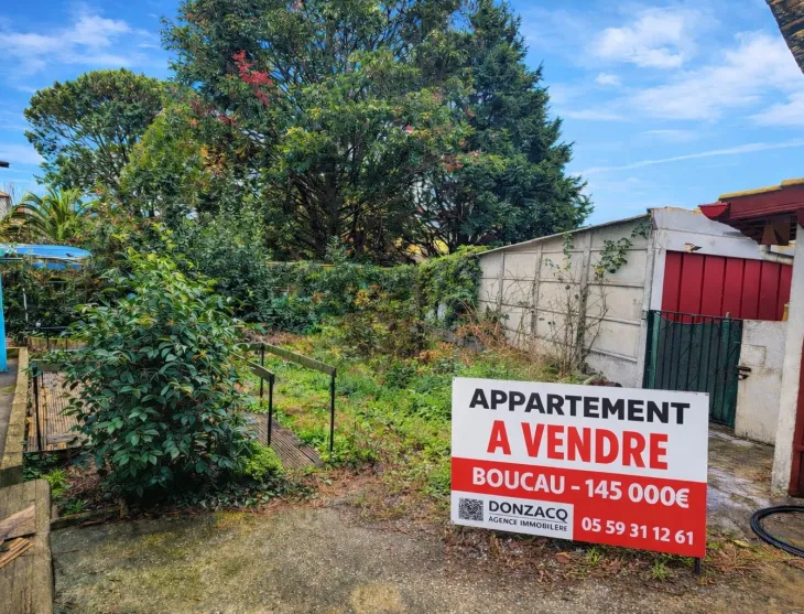 Idéal investisseur! Boucau Central les Forges aux portes de Bayonne - Type 3 en duplex de 61 m² habitable au sol actuellement loué + jardinet privatif
