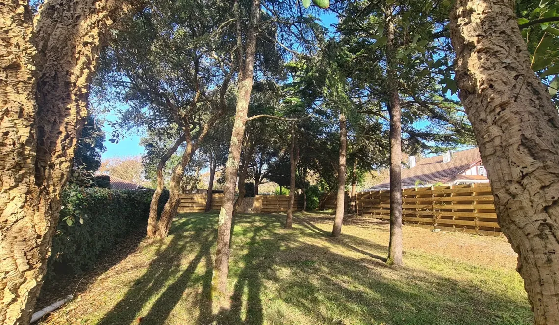 Labenne Océan - A 300 mètres de la plage, parcelle plate constructible de 623 m² avec 175 m² d’emprise au sol, libre constructeurs! A viabiliser.