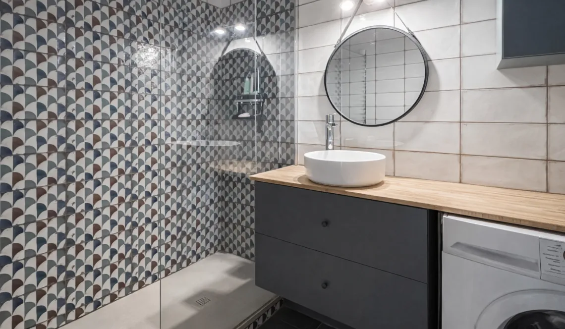 Bayonne St Esprit - Type 3 de 65 m² habitable entièrement rénové, splendide pièce de vie et sa cuisine éqipée. Le +: jardin privatif de 40 m² sans vis à vis