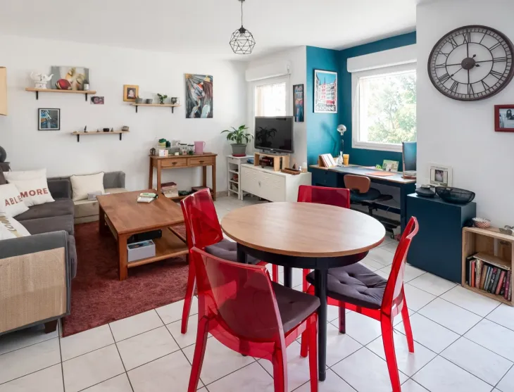 Hauteurs de Bayonne St Esprit - Type 3 de 63 m² habitable,  terrasse en prolongement. Cave et deux places de parking complètent le bien!