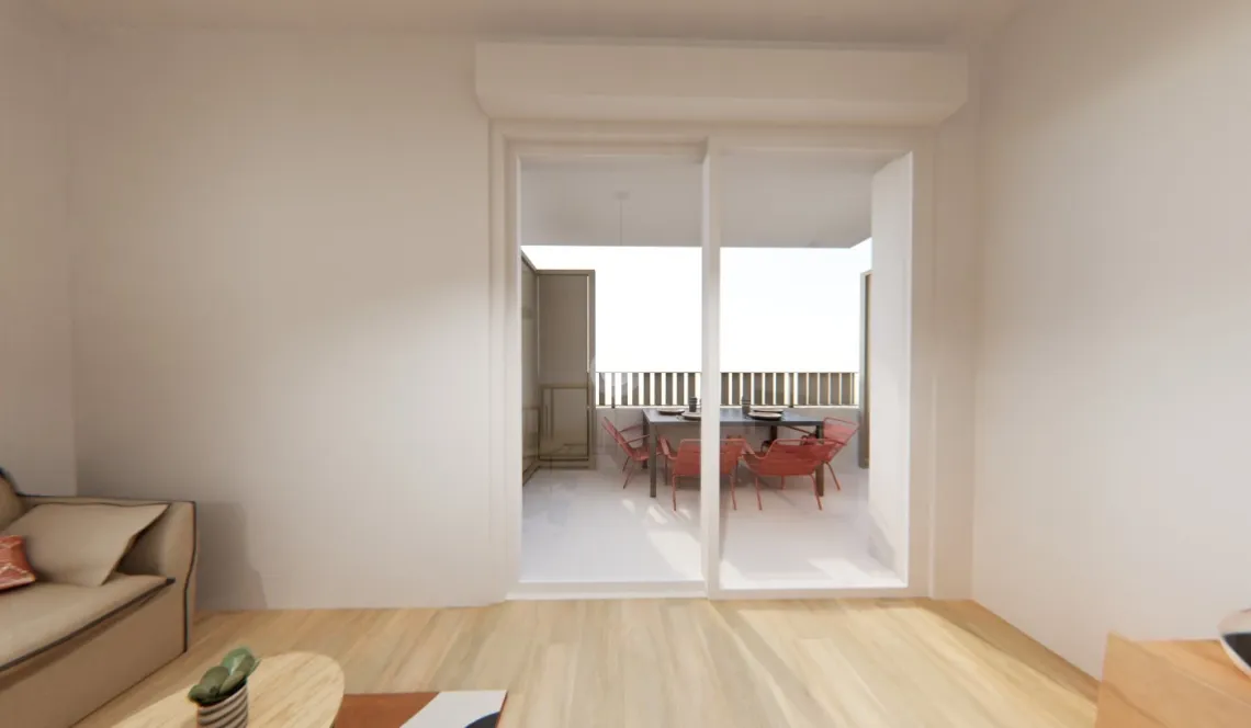 Anglet Avenue d’Espagne - Studio de 25 m² habitable disponible en 2028 au 2 ème sur 4 étages + balcon + place de parking
