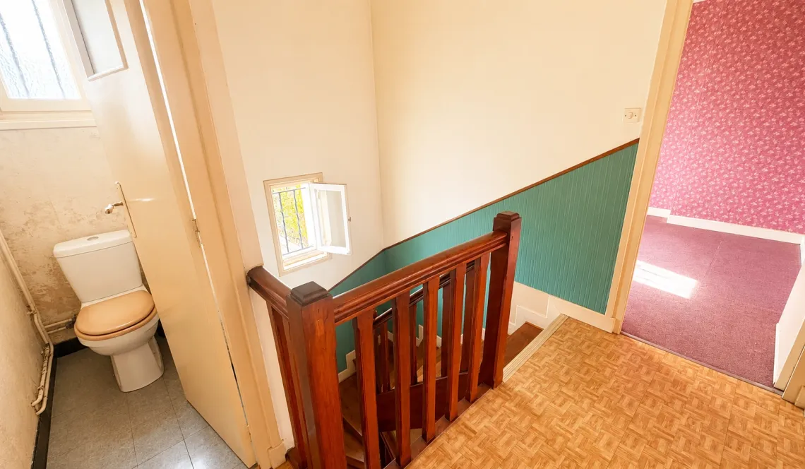 RARE sur Anglet Cantau - Maison mitoyenne des années 60 de 70 m² habitable sur parcelle de 212 m² avec 2 garages dont un attenant