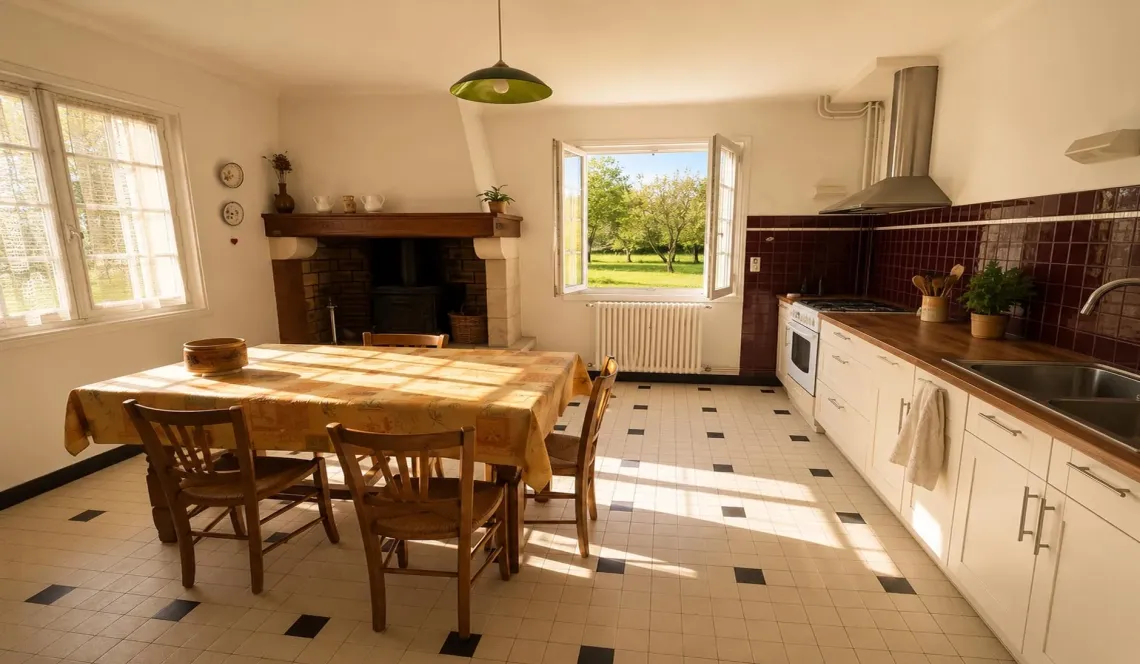 RARE sur Bassussarry - Propriété d’Exception de 260 m² habitable en deux parties, 172 m² d’un côté et 88 m² de l’autre, garage au milieu sur 3239 m² de terrain 