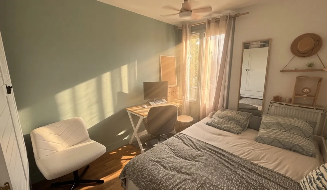 Biarritz Tamamés - Dernier étage sans ascenseur pour ce type 4 de 70 m² habitable coup de coeur entièrement rénové + cave + cellier