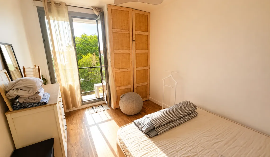 Biarritz Tamamés - Dernier étage sans ascenseur pour ce type 4 de 70 m² habitable coup de coeur entièrement rénové + cave + cellier