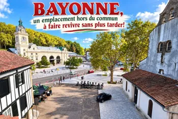 Bayonne St Esprit - Emplacement stratégique pour ces murs commerciaux de 90 m² au sol, cuisine à prévoir, terrasse disponible pour un projet sympa. Licence IV disponible!