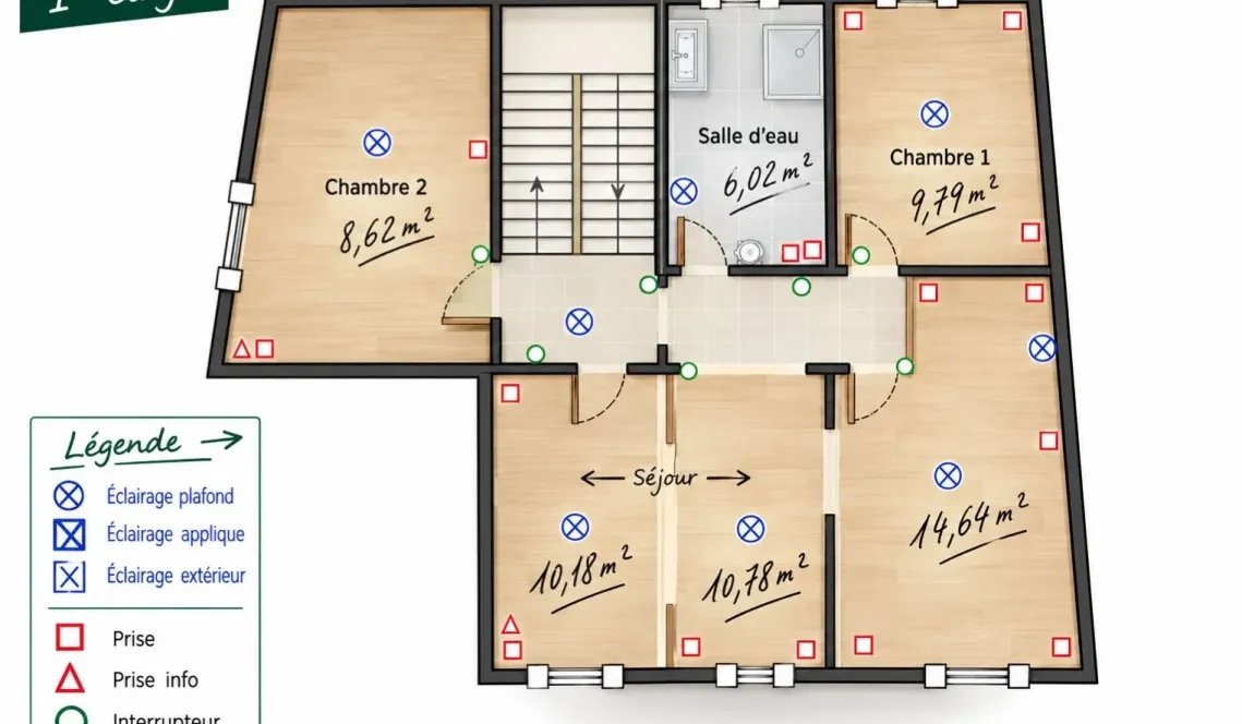 Ustaritz Coeur de ville - Belle bâtisse de 187 m² habitable sur trois niveaux à terminer de rénover, le plus gros étant fait! Nombreuses possibilités s’offrent à vous!