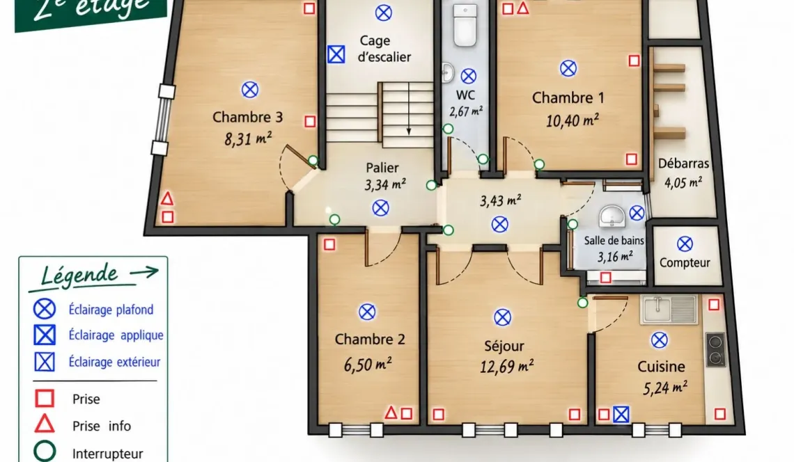 Ustaritz Coeur de ville - Belle bâtisse de 187 m² habitable sur trois niveaux à terminer de rénover, le plus gros étant fait! Nombreuses possibilités s’offrent à vous!