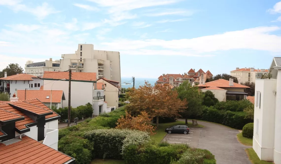 Biarritz Phare - T1 avec terrasse vue océan de 29 m² habitable en parfait état !