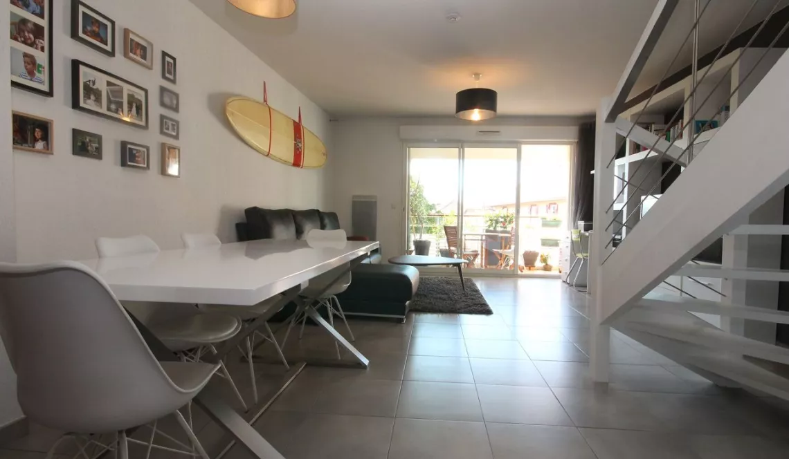 Exclusivité à Bayonne St Esprit  - Duplex de 120 m² habitable + cave + 2 places de parking