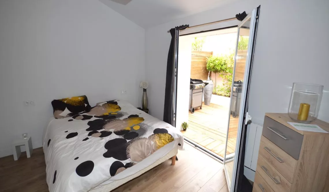 Haut Boucau limite Tarnos - Maison de ville de 85 m² H refaite avec terrasse sud