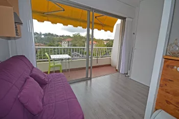 Biarritz St Charles - Vue dégagée pour ce studio de 18 m² habitable avec large balcon