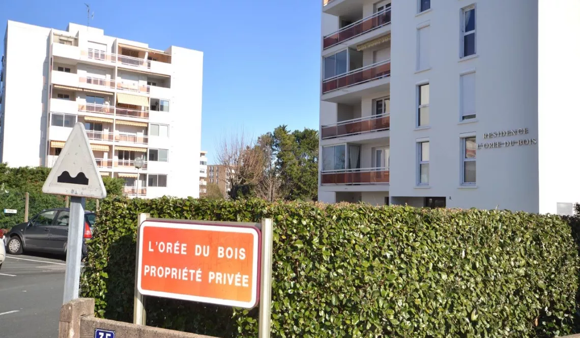 Exclu Anglet BAB² - F4 de 85 m² H au dernier étage avec terrasse, loggia fermée, garage et parking
