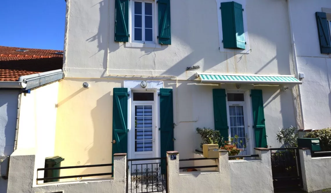 Biarritz entre Beaurivage et Reptou - Demie maison de ville de 120 m² H, 5 chambres + terrasse