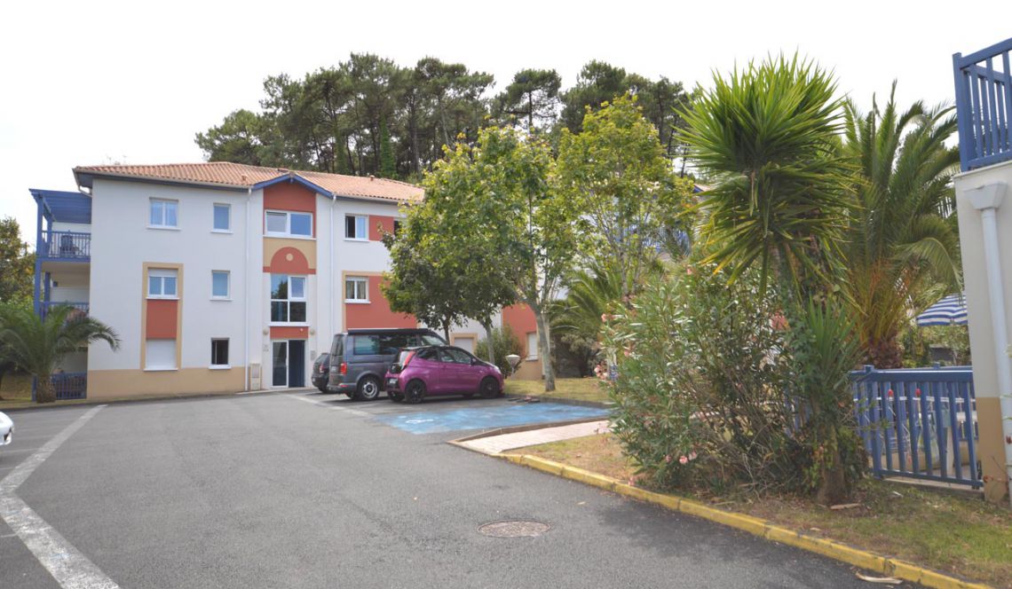 Anglet Blancpignon - Type 2 de 32 m² habitable dans petite résidence + terrasse + parking sous-sol