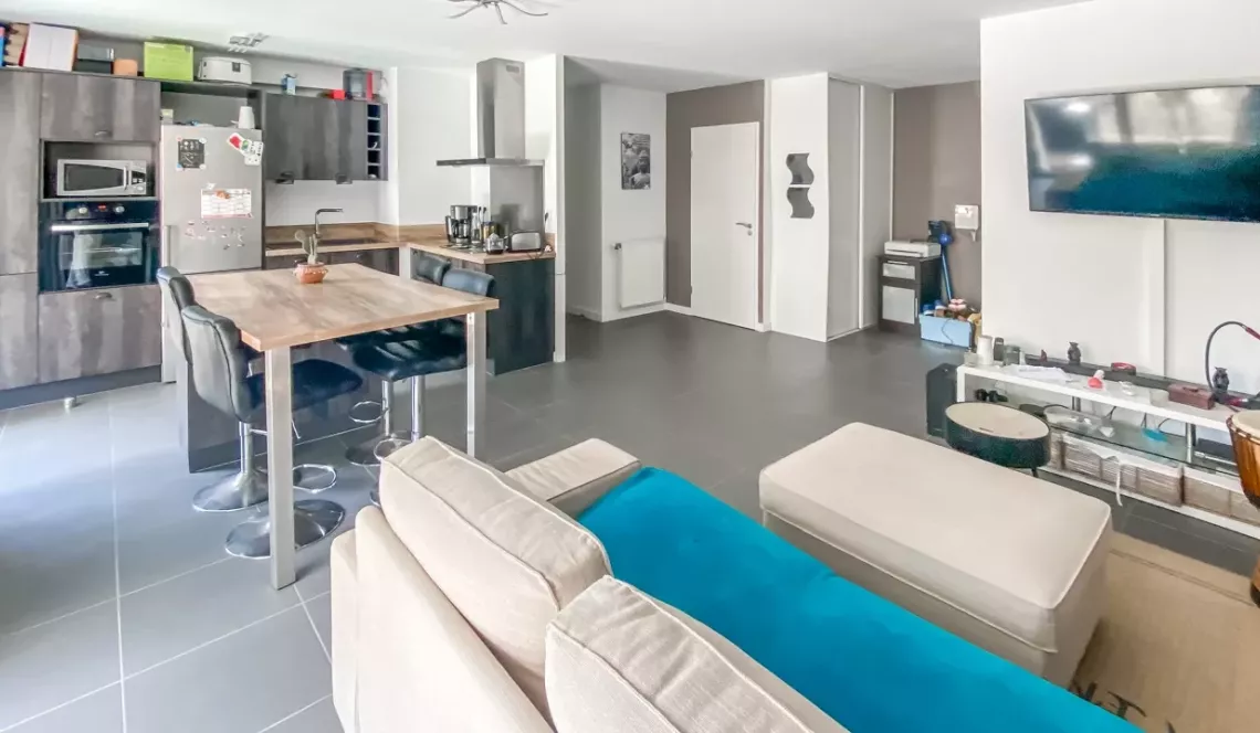 Bayonne St Esprit - Dans résidence de 2019, type 3 de 64 m² H, terrasse de 40 m² + parking