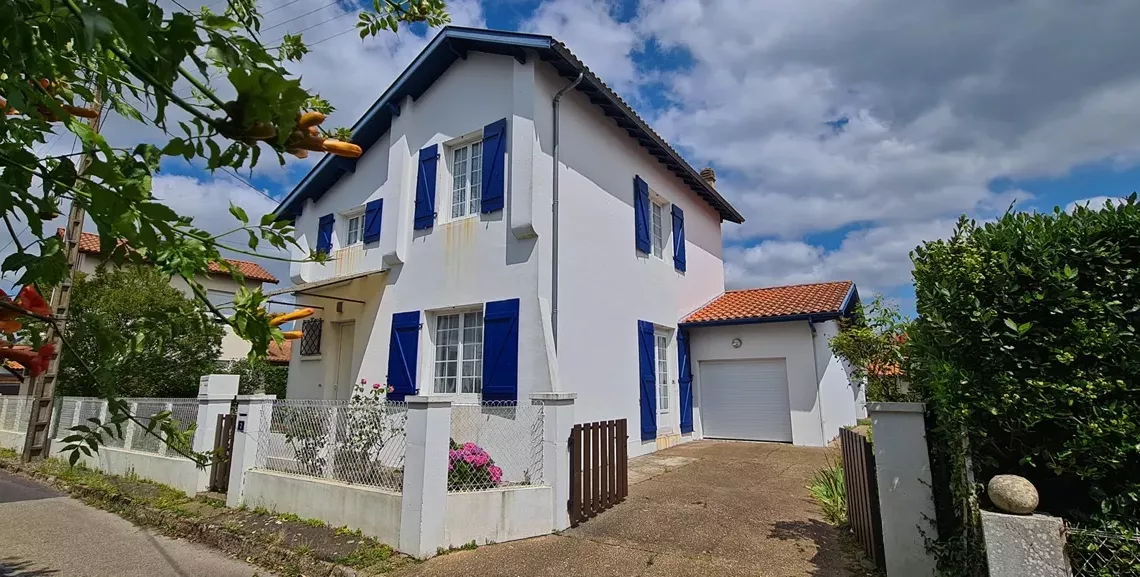 St Vincent de Tyrosse - Maison de 126 m² H, 4 chambres sur 620 m² de terrain + garage