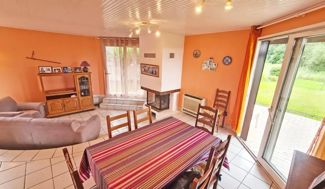 Briscous - Plain-pied de 90 m² H, 3 chambres, garage et atelier sur 720 m² de terrain