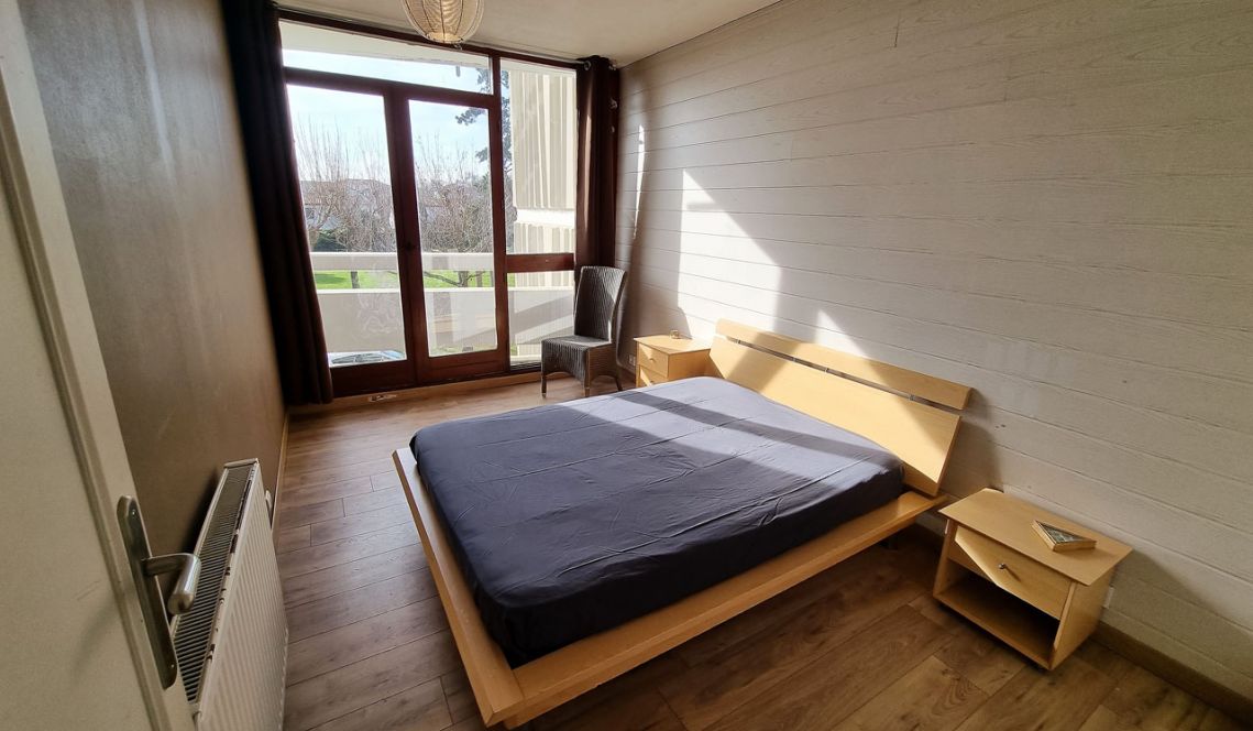 Anglet Hardoy/Tivoli - F5 de 92 m² habitable en parfait état, 4 chambres + terrasse + balcons avec vue sur parc