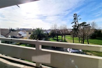 Anglet Hardoy/Tivoli - F5 de 92 m² habitable en parfait état, 4 chambres + terrasse + balcons avec vue sur parc