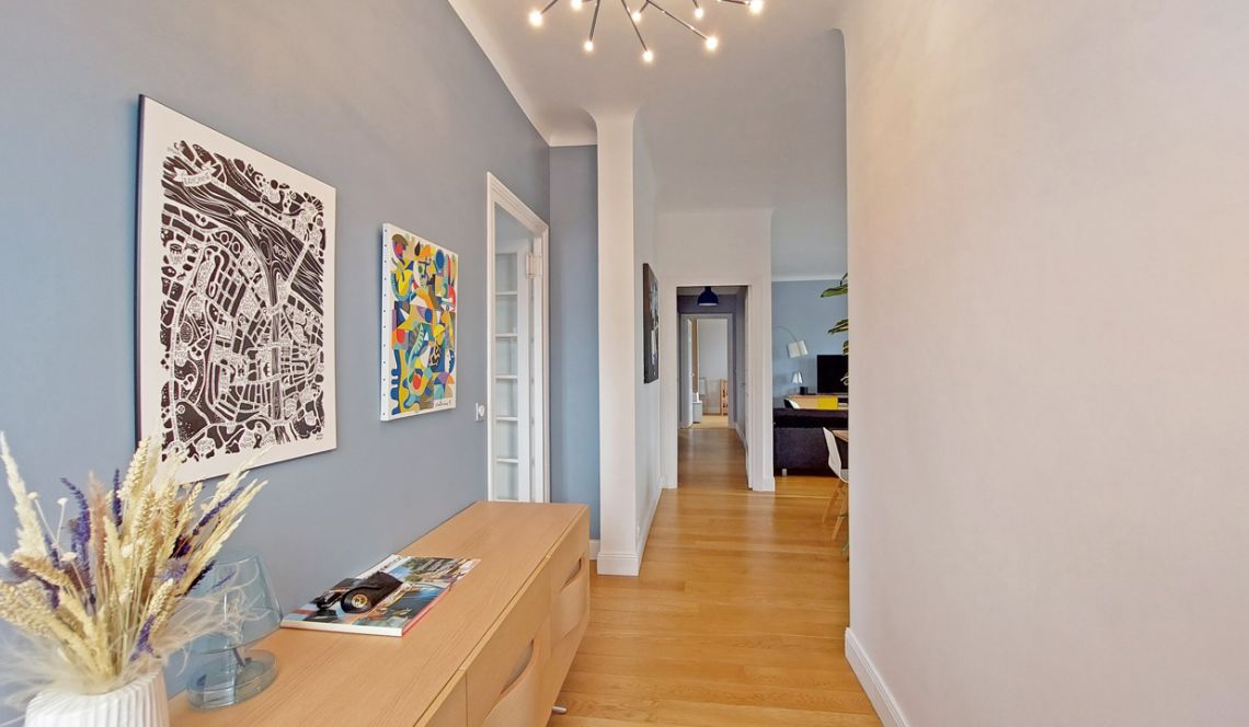 Bayonne les Arènes - Dernier étage pour ce bel F4 de 110 m² habitable dans copropriété de 2 lots + balcon + garage