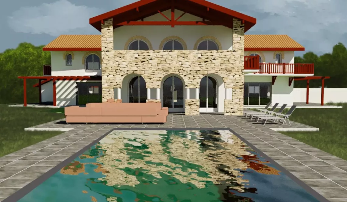 RARE sur Biarritz - Parcelle à bâtir avec hangar de 200 m², terres et prairies pour plus de 3 hectares pour un projet futur d’enfer! 