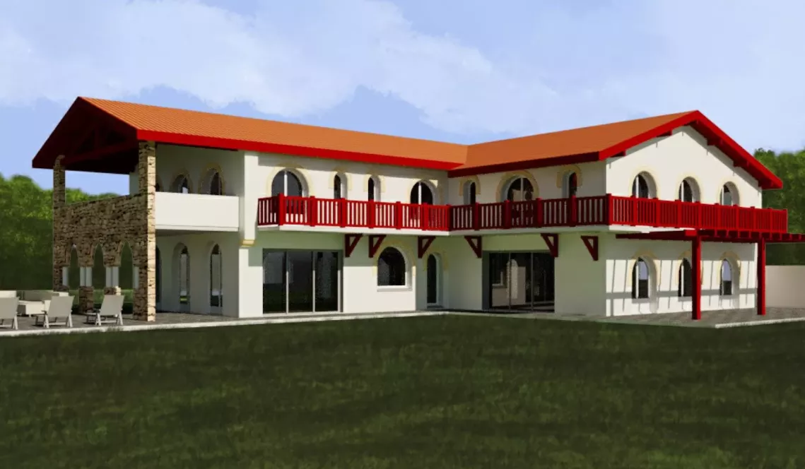 RARE sur Biarritz - Parcelle à bâtir avec hangar de 200 m², terres et prairies pour plus de 3 hectares pour un projet futur d’enfer! 