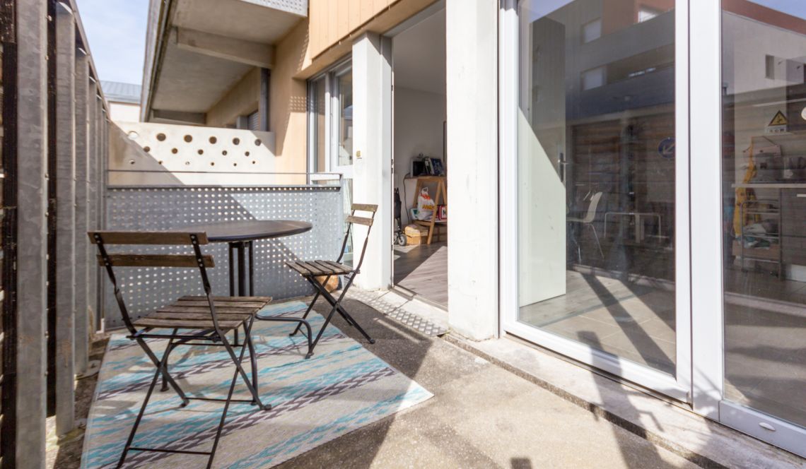 Bayonne Allées Marines - Type 3 de 63 m² habitable dans résidence de 2015, belle pièce de vie de 35 m² + terrasse