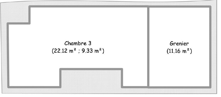 5 minutes d’Ustaritz à Jatxou - Mitoyenne d’un côté de 91 m² habitable, 3 chambres, terrasse sur 150 m² de jardin privatif 