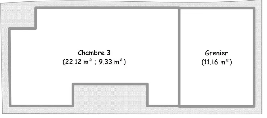 5 minutes d’Ustaritz à Jatxou - Maison mitoyenne d’un côté de 91 m² habitable, 3 chambres, terrasse sur 150 m² de jardin privatif 