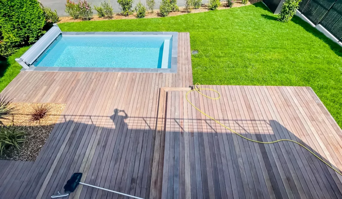 Bayonne au calme - Villa toute neuve de 150 m² H, 5 chambres, pièce de vie de 45 m² sur 600 m² de terrain plat avec piscine