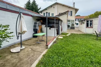 Bayonne St Esprit - Belle mitoyenne de 115 m² habitable, 3 chambres, pièce de vie de 37 m² sur parcelle de 312 m² + garage 