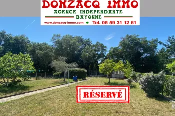 Tarnos au calme, côté de la plage - Terrain à bâtir plat de 460 m² avec viabilisation en bordure pour un projet sympa!