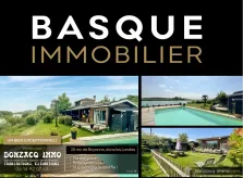 Nouvelle parution de Basque Immobilier avec DONZACQ Immo en première page