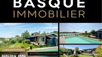 Nouvelle parution de Basque Immobilier avec DONZACQ Immo en première page