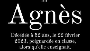 RIP....Agnès, le 22 février 2023