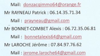 Une EQUIPE de pro, ça vous tente? Choississez Donzacq Immo! 