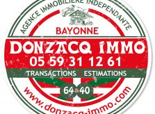 Les nouveaux flyers tous chauds de chez Donzacq Immo, on avance!