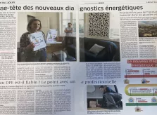 Nouvelles obligations pour le DPE sur le journal du Sud-Ouest de ce jour...