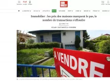 En règle générale, les prix de l’immobilier baissent, même dans notre belle région! 