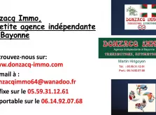 Le réseau de diffusion de chez Donzacq Immo, l’agence familiale et indépendante.