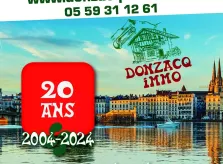 Venez récupérer votre calendrier DONZACQ IMMO 2024 aux boutiques des Leclerc Anglet et Bayonne