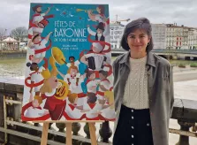 L’affiche des fêtes de Bayonne 2024 dévoilée, Bravo à Mme Sophie COURADES!