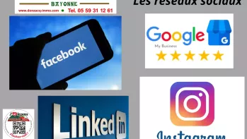 Donzacq Immo toujours omnis présent sur les réseaux sociaux!