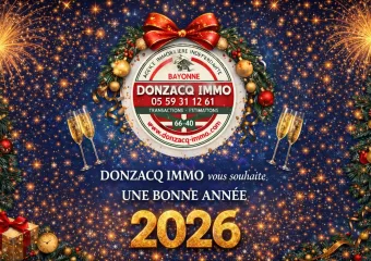 Belle et heureuse année 2026 avec des projets plein la tête!