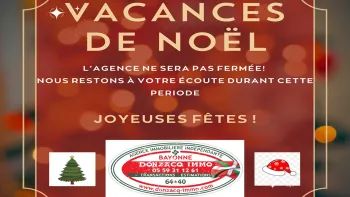 Belles fêtes de fin d’année à vous toutes et tous!