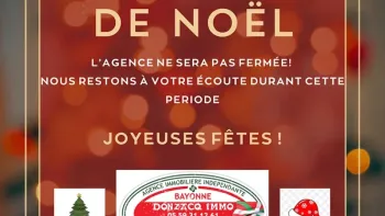 Belles fêtes de fin d’année à vous toutes et tous!